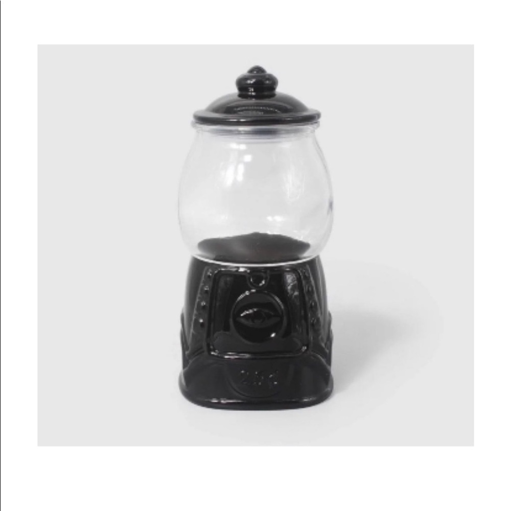 Target Bullseye Playground Black Gumball Machine